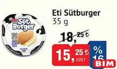 ETİ SÜTBURGER 35 G fiyat ve kampanya bilgisi